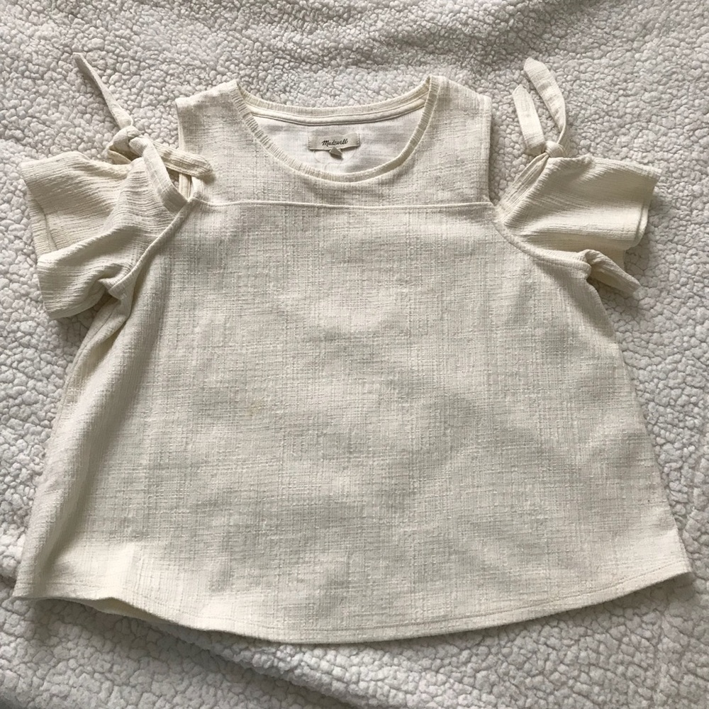 Madewell Cold Shoulder Top